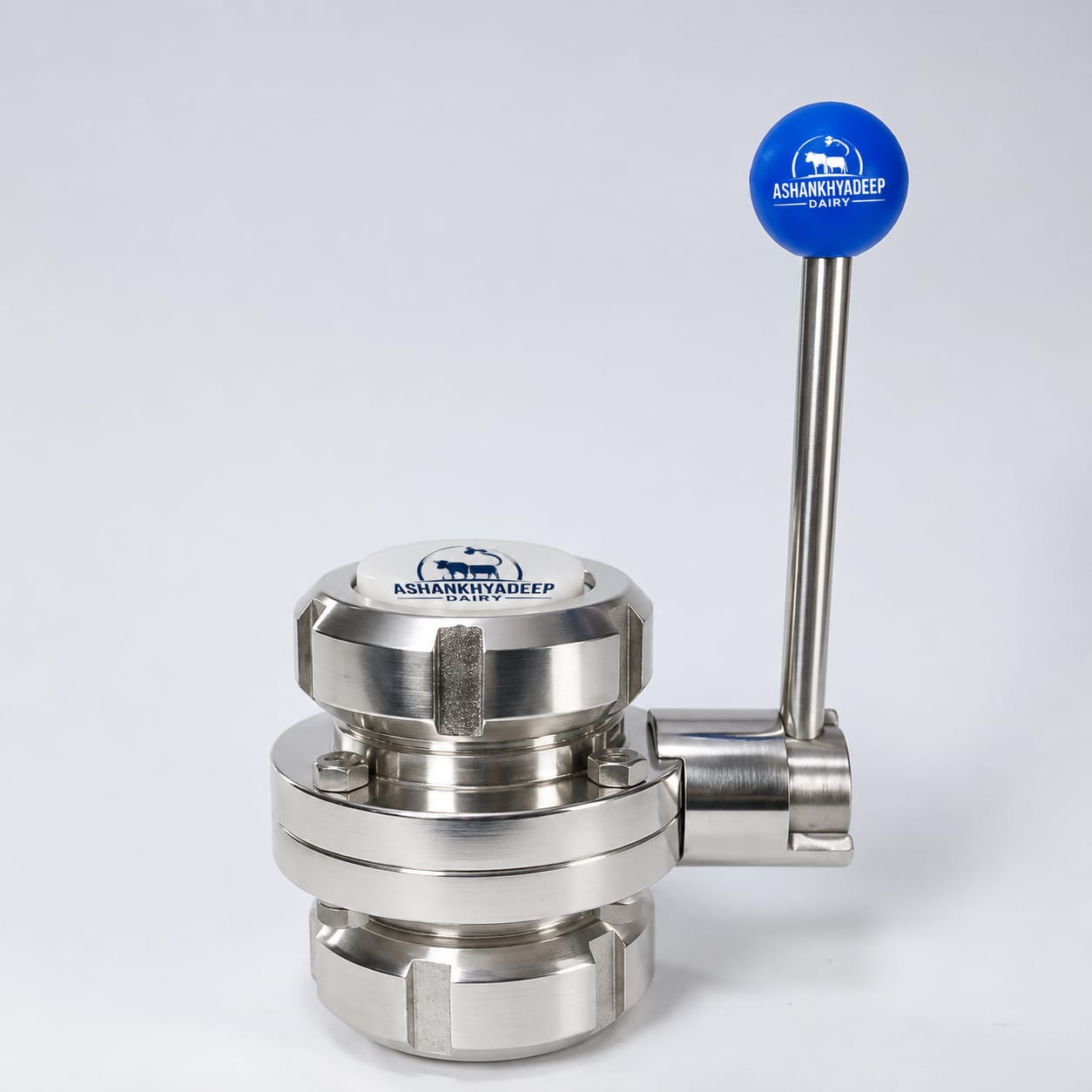 SS-304 BUTTERFLY VALVE  UNION TYPE 2.0 Inch 