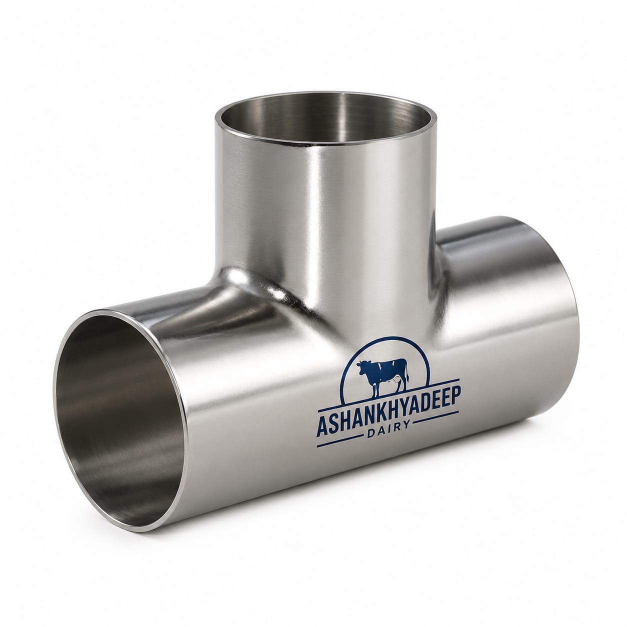SS-304 DAIRY TEE  1 Inch 