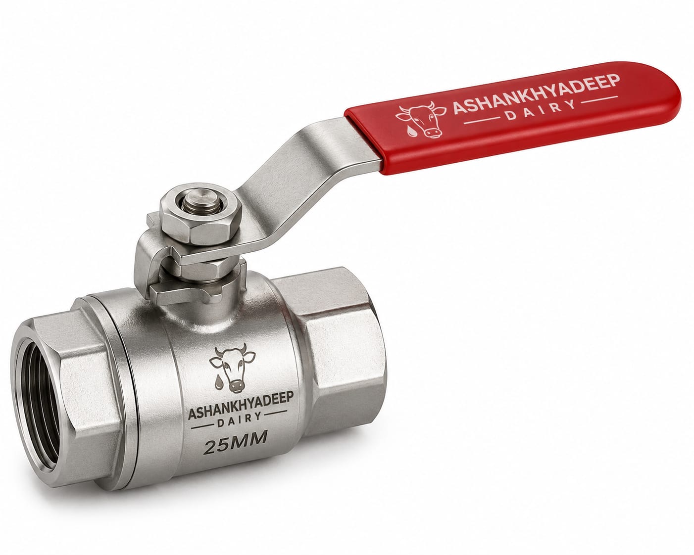 SS-304 BALL VALVE SCRD 3/4 Inch