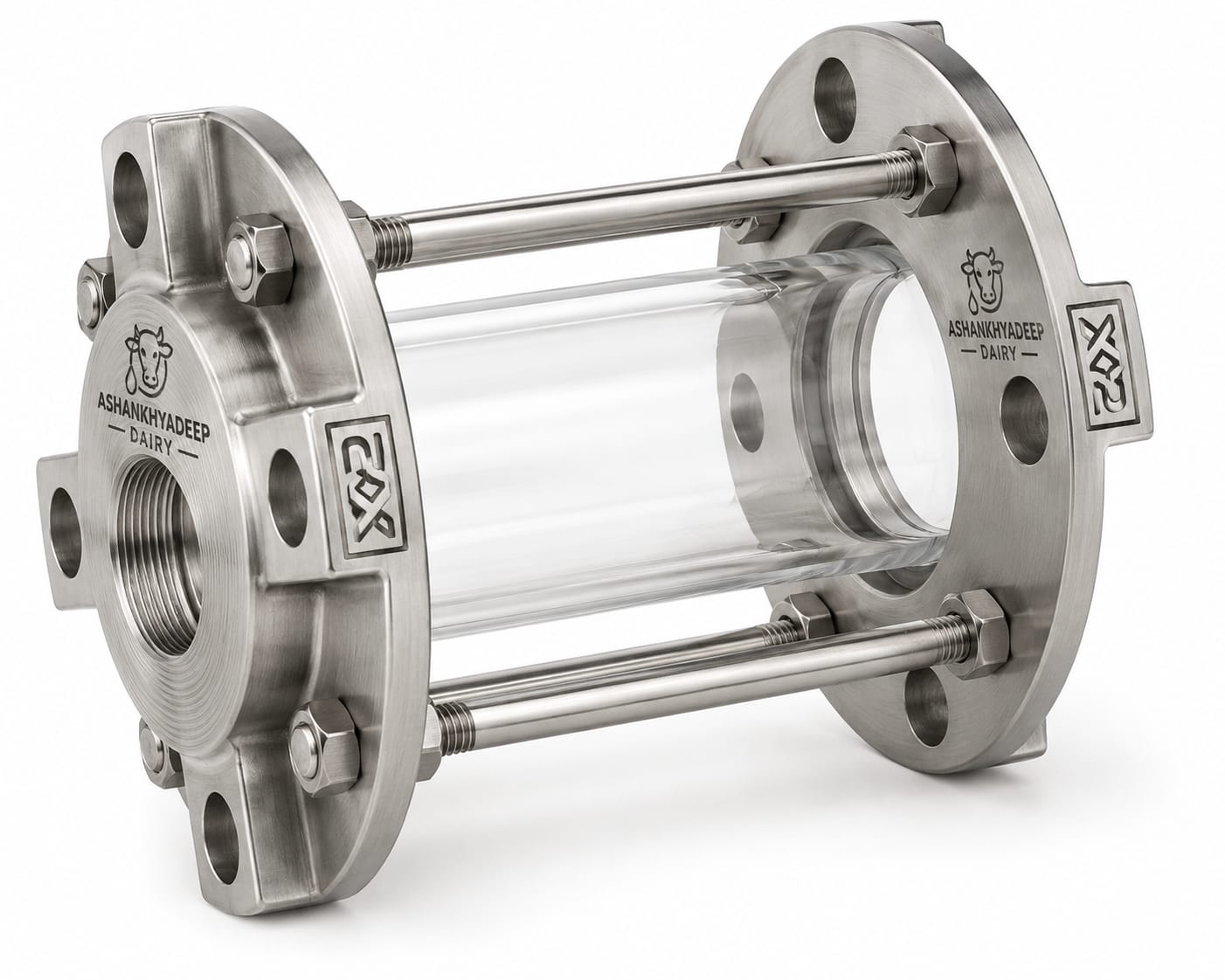 Flow Glass TC Clamp End-1.5 Inch