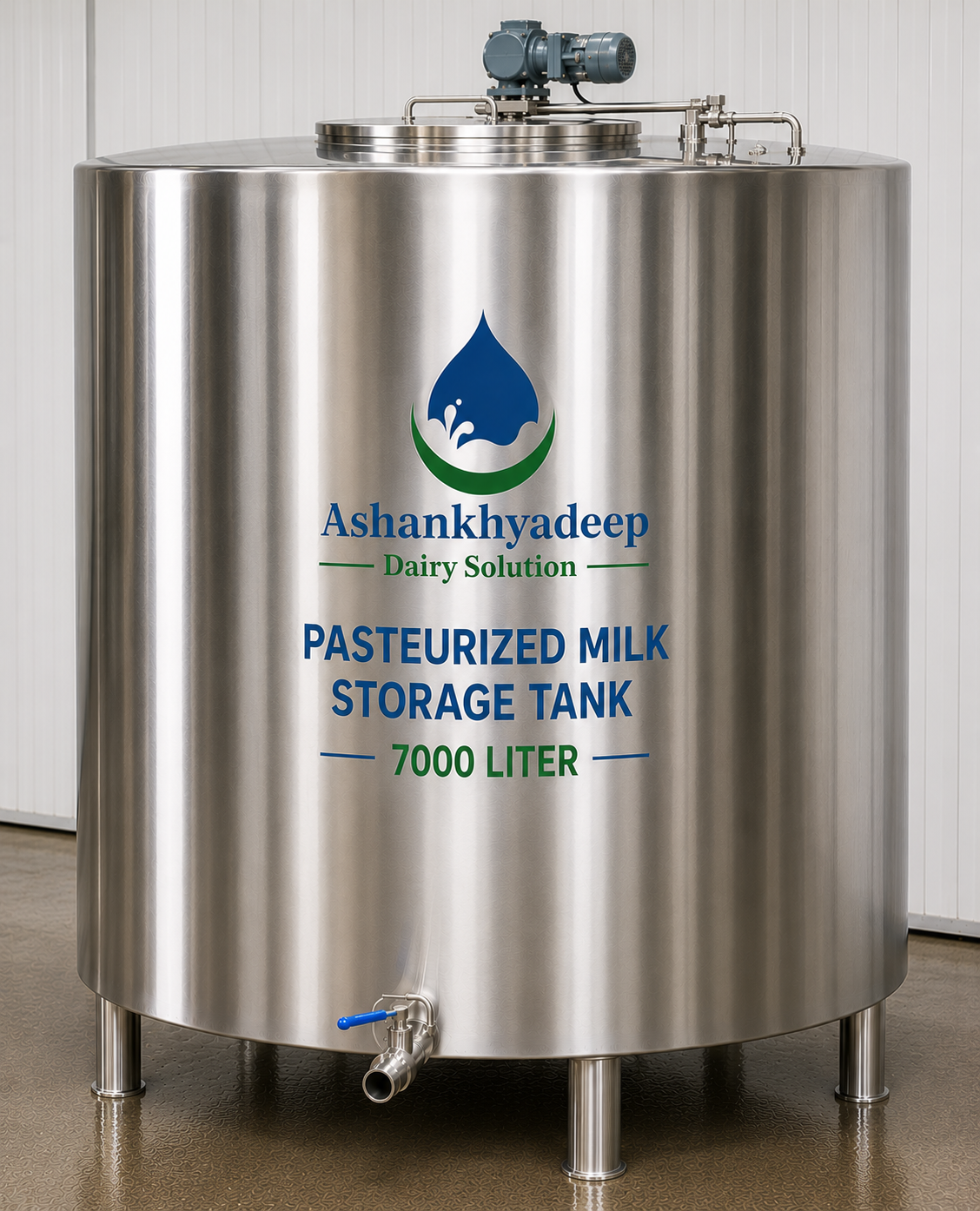 Pasteurized Milk Storage tank-7000 Liter