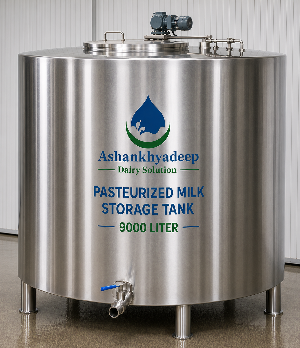 Pasteurized Milk Storage tank-9000 Liter