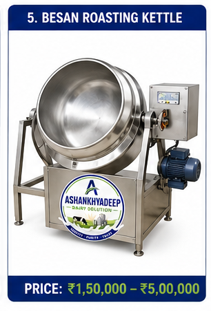 Besan Roasting Kettle