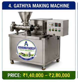Gathiya Making machine