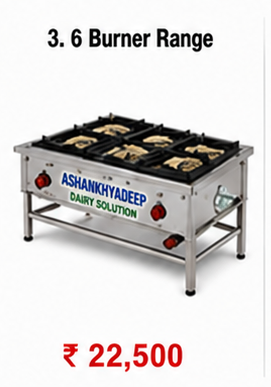 Six Burner Range