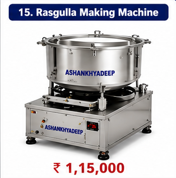 Rasgulla Making Machine