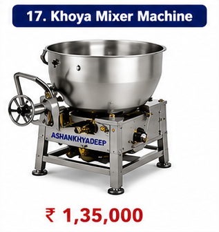Khoya Mixture Machine