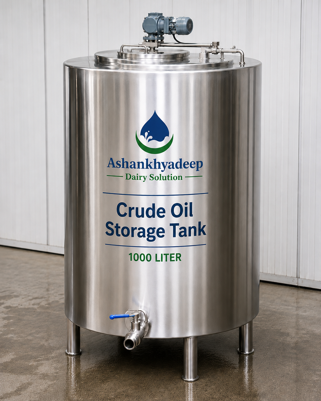 Crude Oil Storage Tank 500-1000 Liter