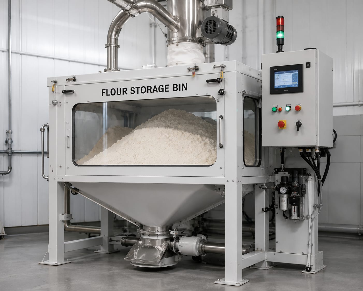 Flour Storage Bin-1–5 Ton