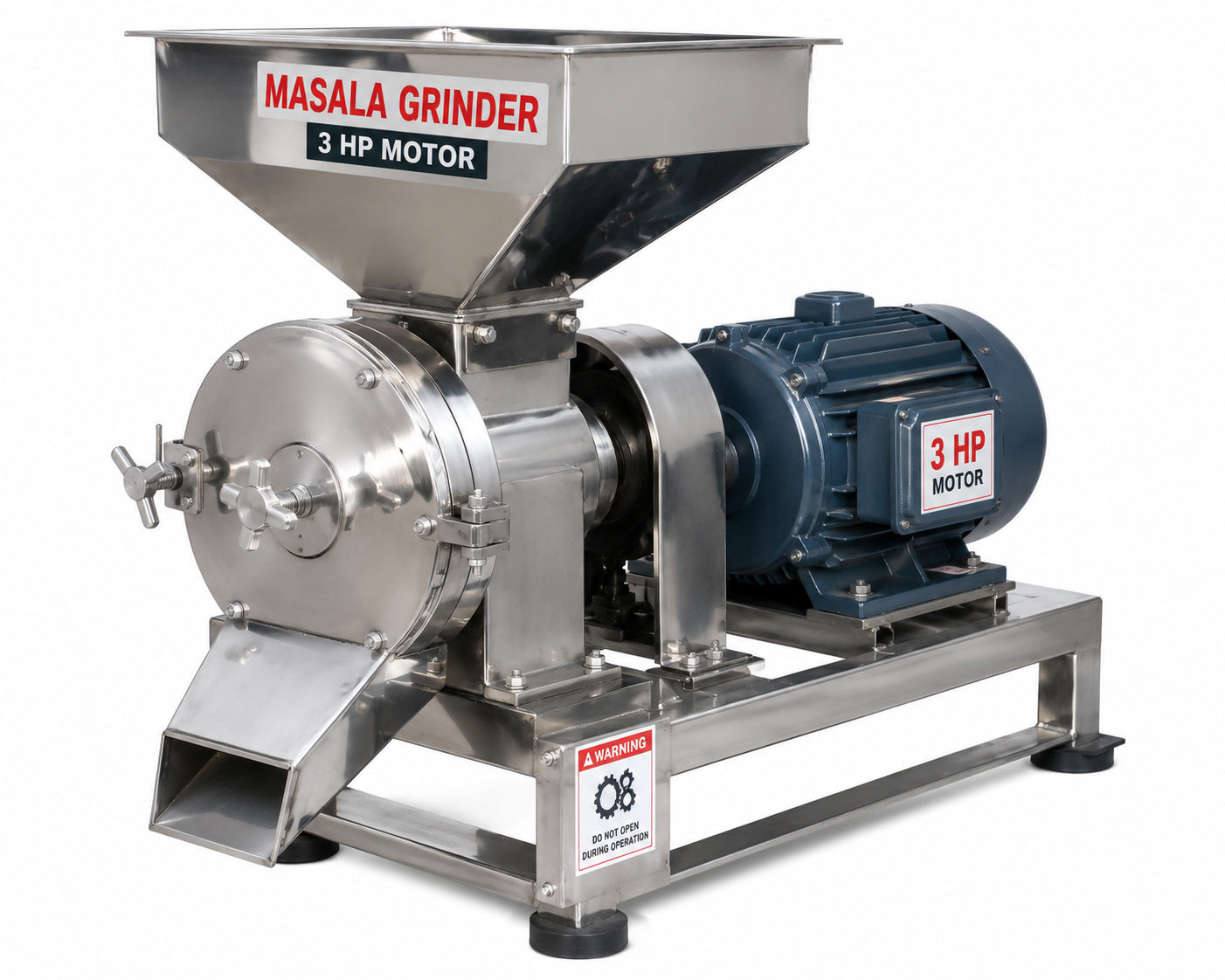 MASALA GRINDER MACHINE WITH 3HP MOTOR